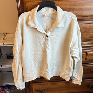 PINK Victoria's Secret Cream Pullover